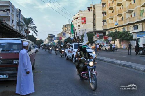 İzzeddin Kassam Tugayları sokaklarda