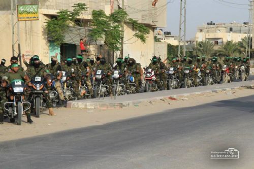 İzzeddin Kassam Tugayları sokaklarda