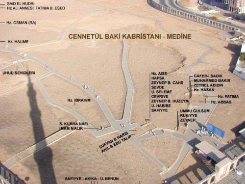 Peygamberin güllerinin yattığı kabristanlıklar