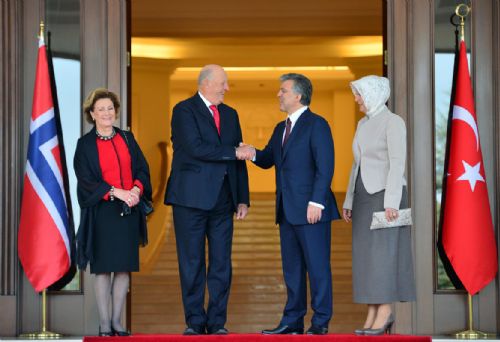 Norveç Kralı 5. Harald Ankara'da