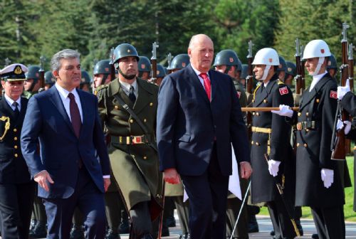Norveç Kralı 5. Harald Ankara'da