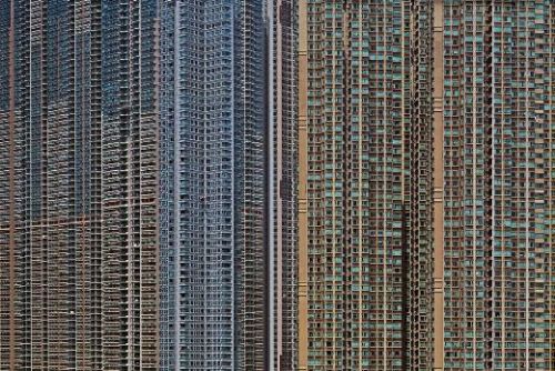 Fotoğrafçı Michael Wolf'tan Yoğunluğun Mimarisi