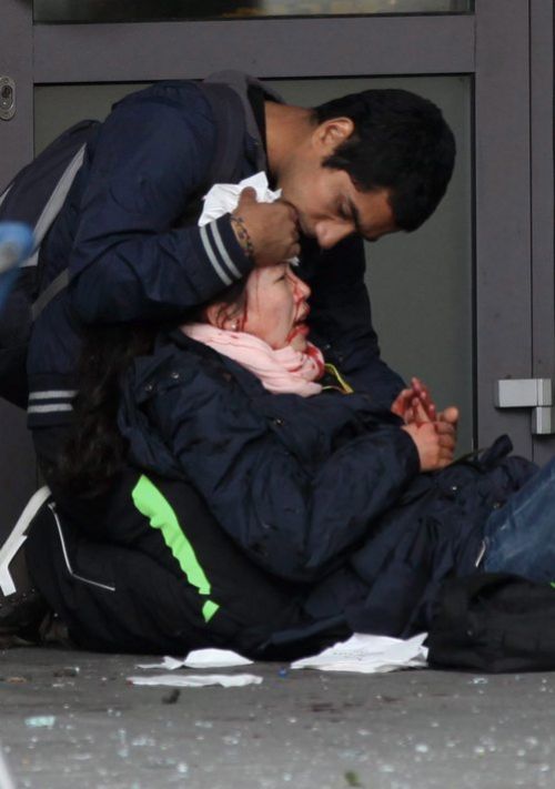 Norveç'in başkenti Oslo cehenneme döndü. İşte olaydan kareler