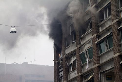 Norveç'in başkenti Oslo cehenneme döndü. İşte olaydan kareler