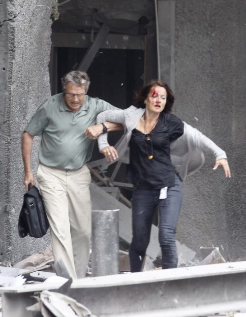 Norveç'in başkenti Oslo cehenneme döndü. İşte olaydan kareler