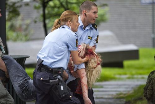 Norveç'in başkenti Oslo cehenneme döndü. İşte olaydan kareler