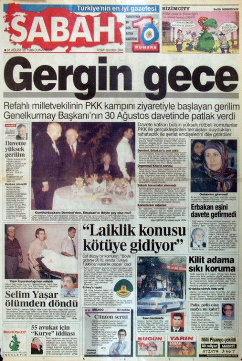 28 Şubat dönemi 'Gazete Manşetleri'