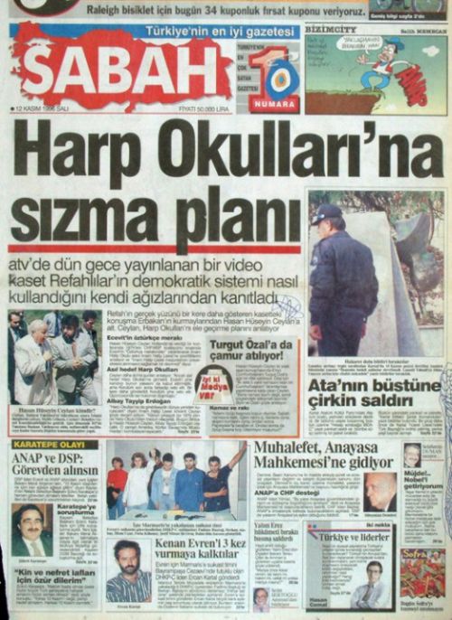 28 Şubat dönemi 'Gazete Manşetleri'