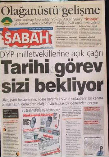 28 Şubat dönemi 'Gazete Manşetleri'