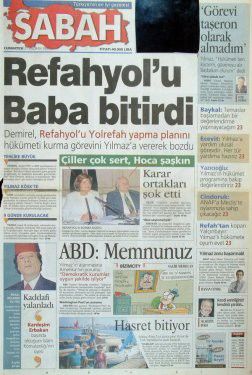 28 Şubat dönemi 'Gazete Manşetleri'