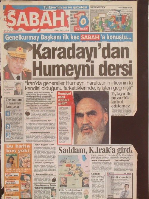 28 Şubat dönemi 'Gazete Manşetleri'