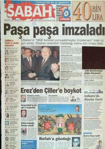 28 Şubat dönemi 'Gazete Manşetleri'