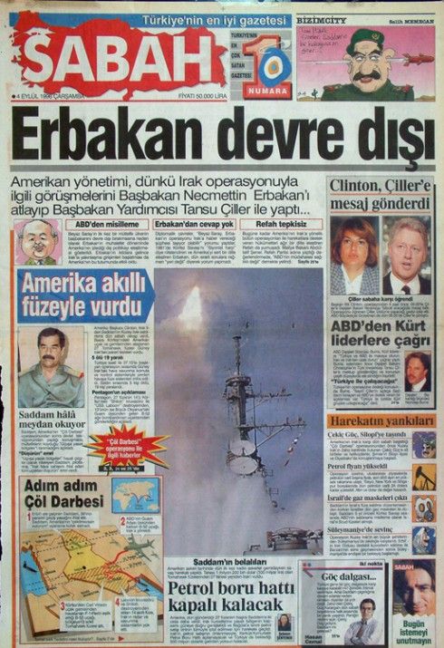 28 Şubat dönemi 'Gazete Manşetleri'