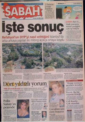 28 Şubat dönemi 'Gazete Manşetleri'