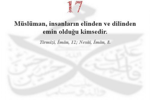 Peygamber Efendimizden çarpıcı Hadis-i Şerifler