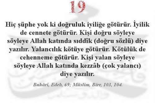 Peygamber Efendimizden çarpıcı Hadis-i Şerifler