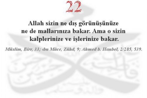 Peygamber Efendimizden çarpıcı Hadis-i Şerifler