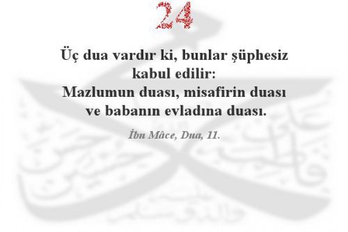 Peygamber Efendimizden çarpıcı Hadis-i Şerifler