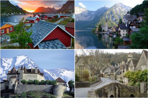 Avrupa'nın en güzel köyleri
