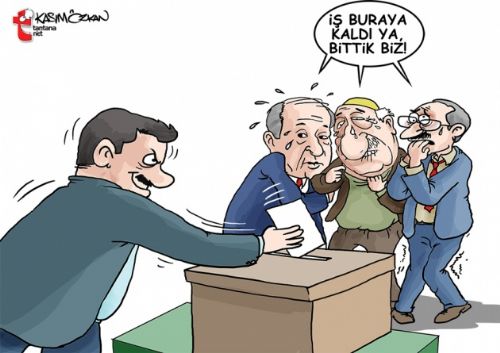 Seçim sonrası güldüren karikatürler