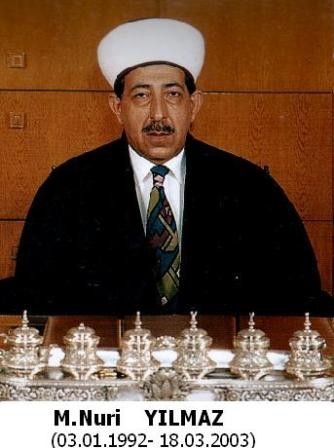 TÜRKİYE CUMHURİYETİNİN DİYANET BAŞKANLARI...