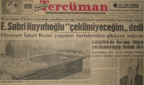 TÜRKİYE CUMHURİYETİNİN DİYANET BAŞKANLARI...