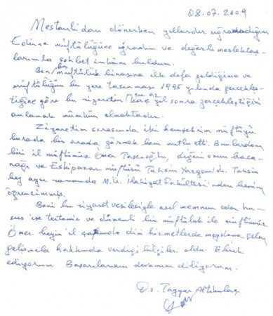 TÜRKİYE CUMHURİYETİNİN DİYANET BAŞKANLARI...