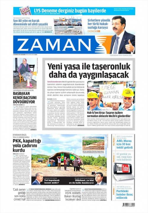 4 Haziran 2014 gazete manşetleri - Timeturk: Haber ...