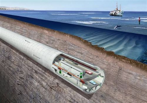 Avrasya Tüneli ilk kez görüntülendi