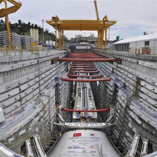 Avrasya Tüneli ilk kez görüntülendi