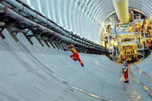 Avrasya Tüneli ilk kez görüntülendi