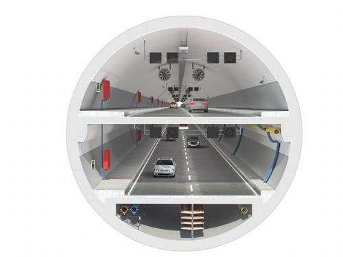 Avrasya Tüneli ilk kez görüntülendi