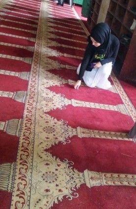 Mescid-i Aksa'da temizlik çalışmaları