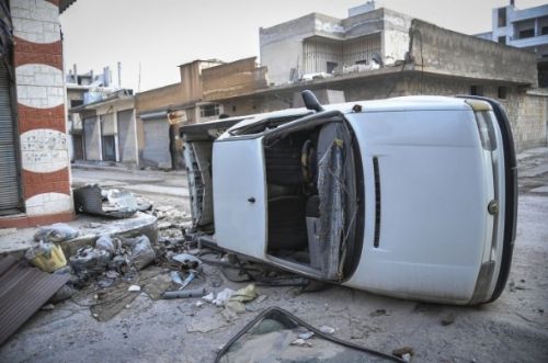 Kobani'de silah sesi yerine 'izi' kaldı