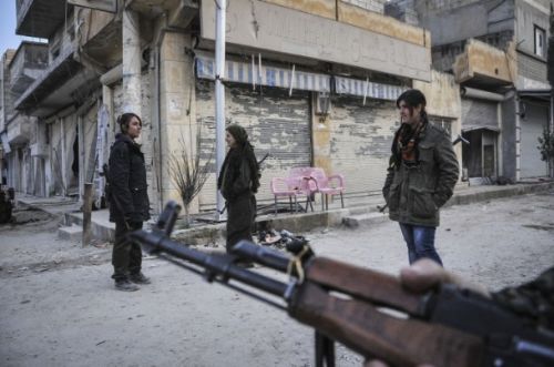 Kobani'de silah sesi yerine 'izi' kaldı