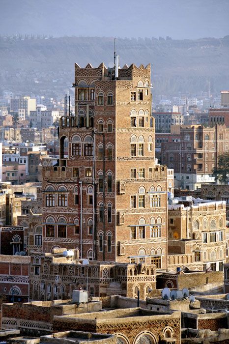 Dünyanın ilk gökdelenleri çamurdan