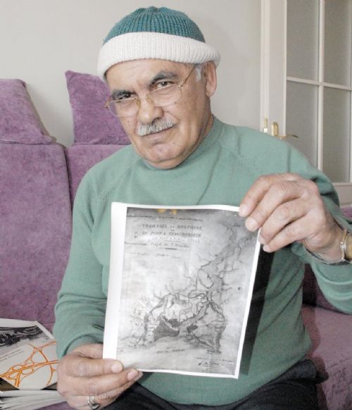 Boğaz Köprüsü inşaatı fotoğrafları