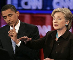 Clinton 3 - Obama 1