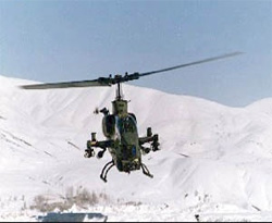 Askeri helikopter düştü: 3 ölü