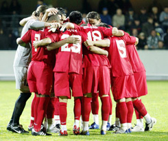 (A) Milli futbol takımı Belarus'ta
