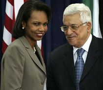 Rice, Abbas ile ikinci kez bir araya geldi