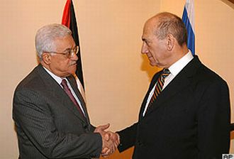 Olmert ile Abbas Kudüs'te buluştu