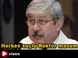 Başkana göre kendisi hariç herkes suçlu!