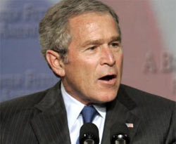 Bush'un sansürlenen fotoğrafı