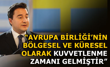 Babacan'dan Avrupa Birliği yorumu
