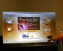 Microsoft'tan duvar büyüklüğünde bilgisiyar