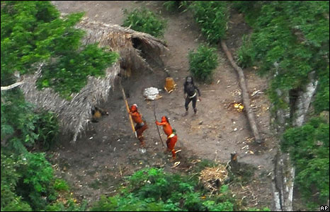 Brezilya'da yerli bir kabile bulundu