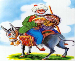 Nasreddin Hoca doğum gününü fıkrayla kutladı