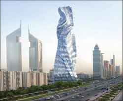 Bu gökdelen hareket edebiliyor!... 