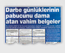 Günlüklerinin pabuçunu dama atacak belge